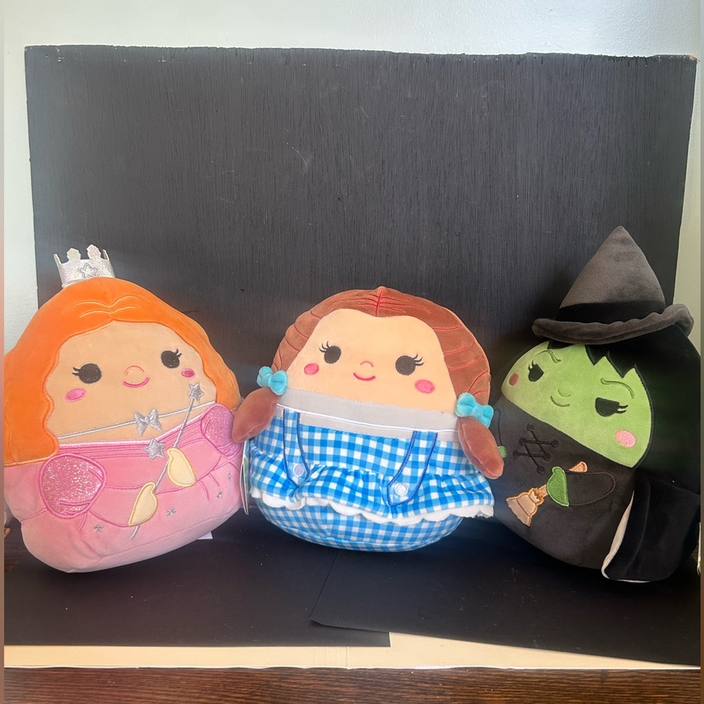 Squishmallows Wizard of Oz 85th Anniversary Set of Three 2024 NWT